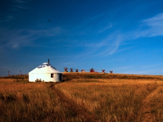 蓝天蒙古大营