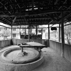 张谷英村、碾房_20668