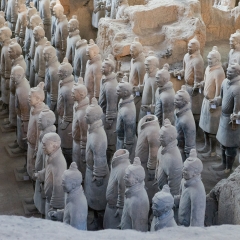 陕西省西安临潼兵马俑_12692
