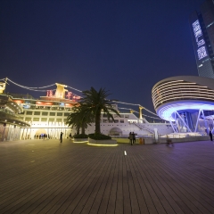 广东深圳南山蛇口海上世界夜景_18223