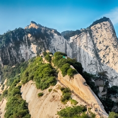 神圣、山、西安、中国_13196