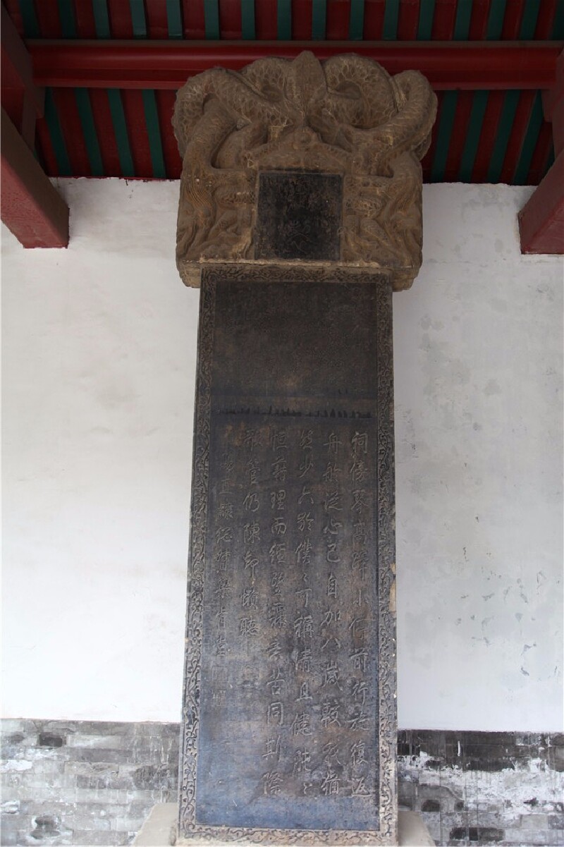 历史的记录者古莲花池的碑刻