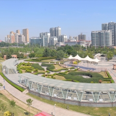 山东省聊城东昌湖风光_21223