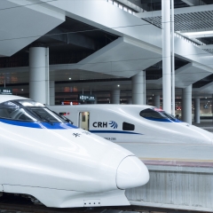 高铁车站动车_24567