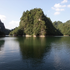 张家界宝峰湖景区自然风光_9262