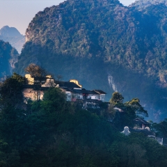 广东省英西峰彭家祠古建筑_9988