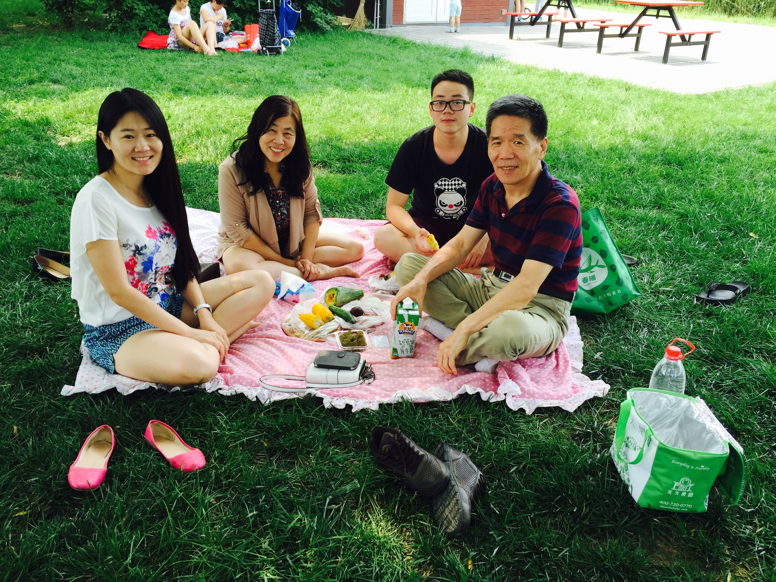 草地野餐.