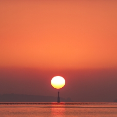 威海荣成石岛湾日出_16865