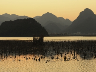 云南文山普者黑风景区