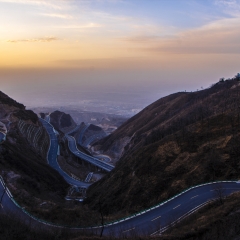 西安最美盘山公路_19418