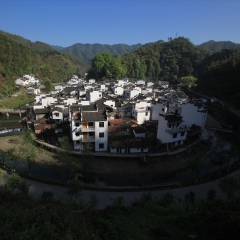 江西省婺源菊径村风光_22384