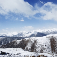 四川省甘孜州塔公草原雅拉雪山_21803