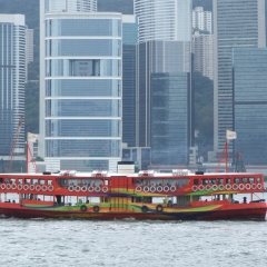 香港维多利亚港上的游艇_21820 景点模块