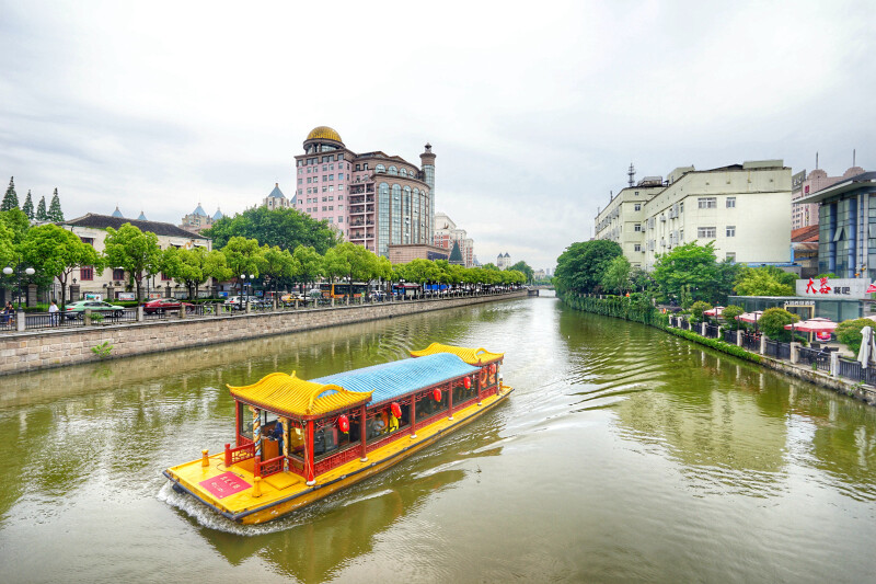 【首发】南通濠河,江城的翡翠项链