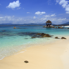 beach of Wuzhizhou Island