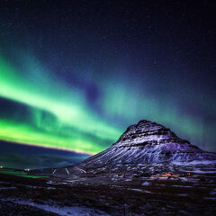 冰岛 - 极光