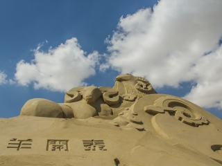 青海湖沙岛景区