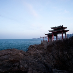 山东烟台山惹浪亭_5241