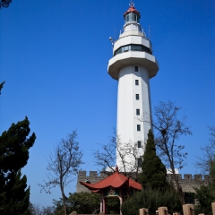 山东烟台烟台山灯塔_5240