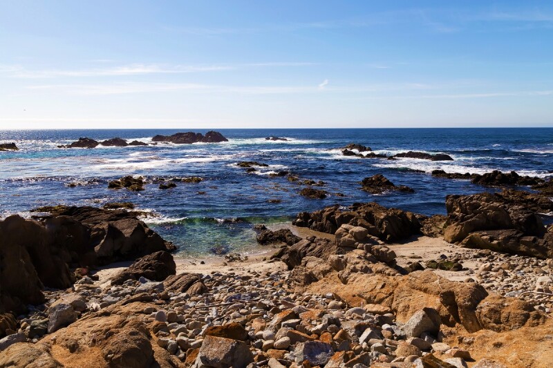 美国西海岸之旅黄金海岸风景线17里湾