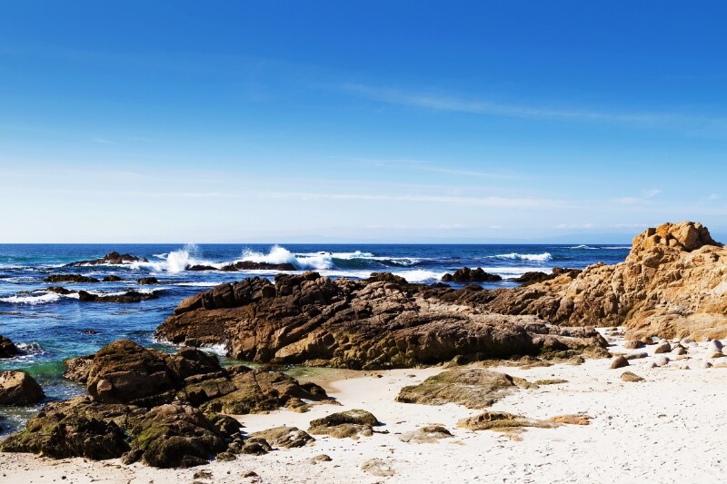 美国西海岸之旅黄金海岸风景线17里湾