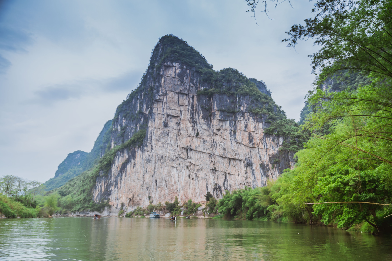 【首发】游览宁明花山 领略千年古画