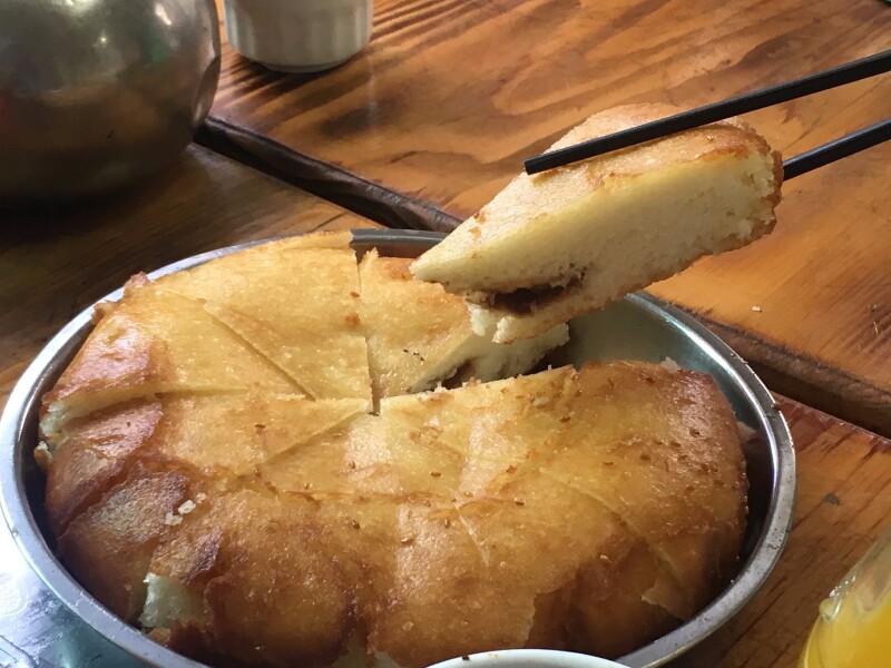 鲜嫩嫩的鸡血,不过我是不敢吃,爱吃的小伙伴说特新鲜,口感特好!