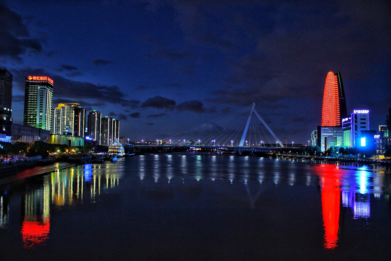 宁波夜景图片真实图片图片