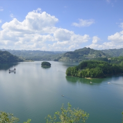 胜天湖 景点模块