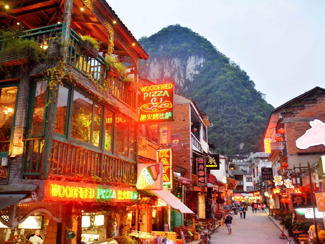  漓江-阳朔-桂林-世外桃源-古东3日游>赏枫画中游,阳朔1晚轻松桂林,品