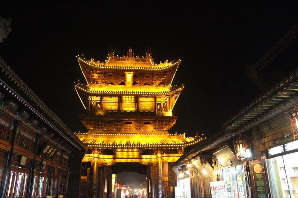 寒冬里---平遥古城