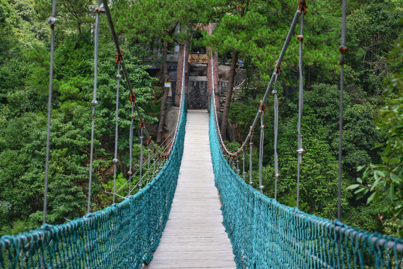 遂昌金礦國家礦山公園--索橋