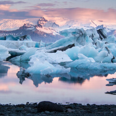 Jokulsarlon glacier lagoon, Iceland