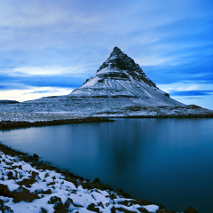 Kirkjufell mountain in Iceland