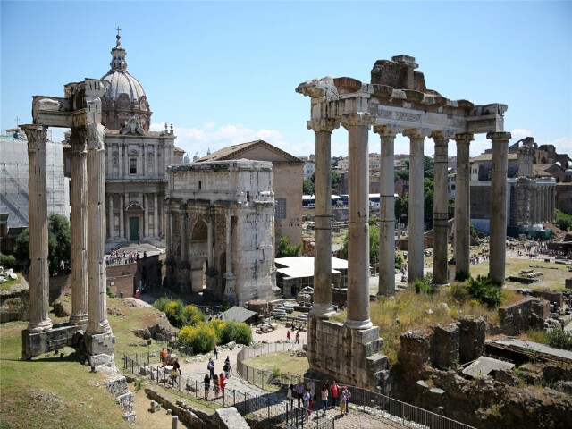 古罗马市集废墟