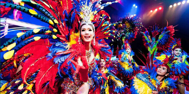 泰国 普吉岛 西蒙人妖秀门票 歌舞表演 (可选酒