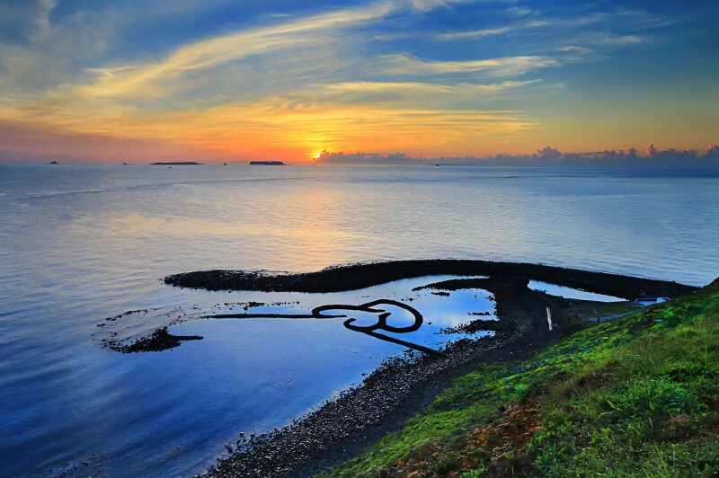烟花遇上海水怦然心动的澎湖小清新