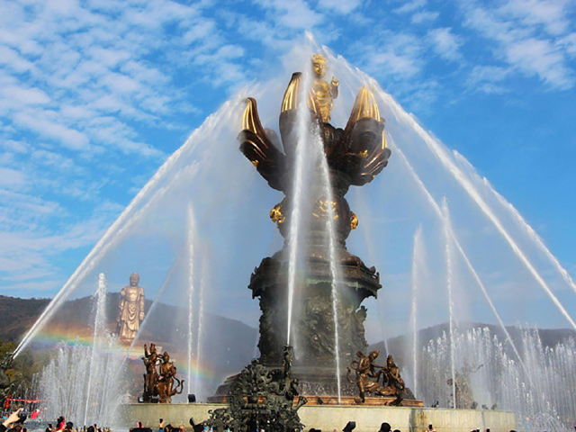  无锡2日游>游鼋头渚,进灵山大佛胜境,祈福来年美满安康,另可自费三国