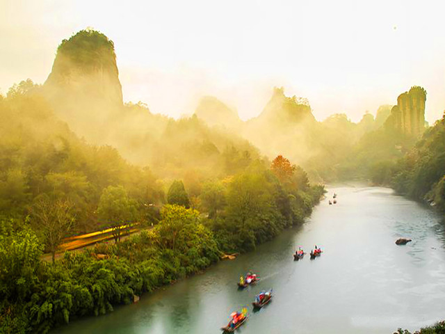 遊世遺鼓浪嶼,自由環島路,觀武夷山美景,享九曲溪漂流 ,福建熱搜景點