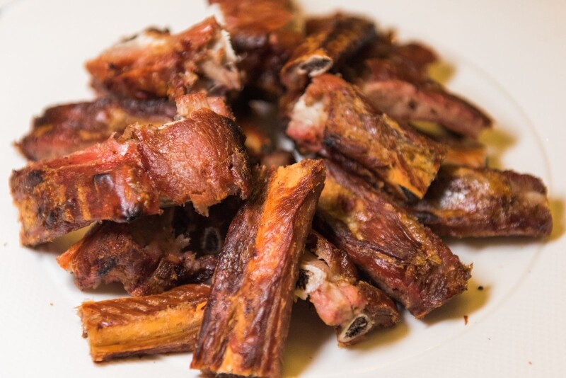 【干烧排骨】 颜色非常好看,肉质香脆鲜香