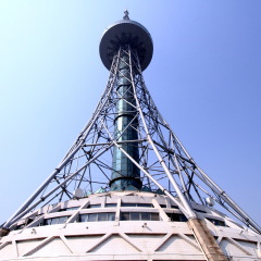 Qingdao tower, landmark of Qingdao,China