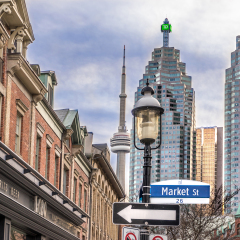 St Lawrence market downtown Toronto