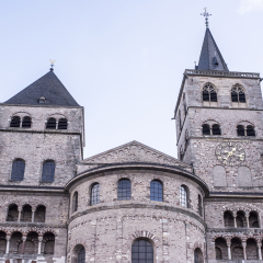  Trier,Germany- January 03, 2017: Cathedral of St. Peter -the oldest Christian church in Germany 