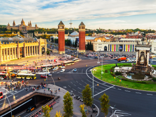 巴塞罗那西班牙广场