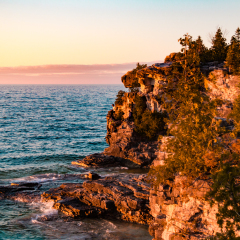 Rocky Cliffs of the Bruce Peninsula National Park