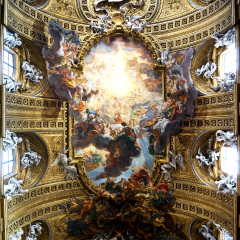 耶稣教堂，位于意大利，罗马；Church of the Gesu，Roma，Italy