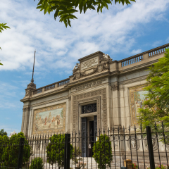 (LIMA, PERU) Exterior of the Institute of Culture, Italian Art Museum