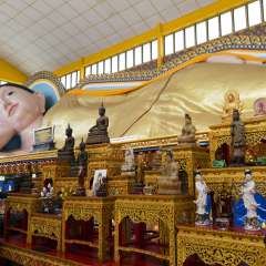 Wat Chaiya Mangkalaram or Wat Chayamangkalaram  is a Thai Buddhist temple in George Town, Penang, Malaysia, most notable for its Reclining Buddha statue.