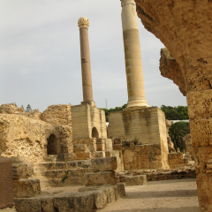Ruins of Carthage, Tunisia
