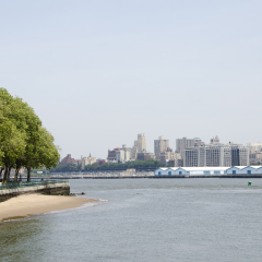 Hudson River in Manhattan, New York, United States
